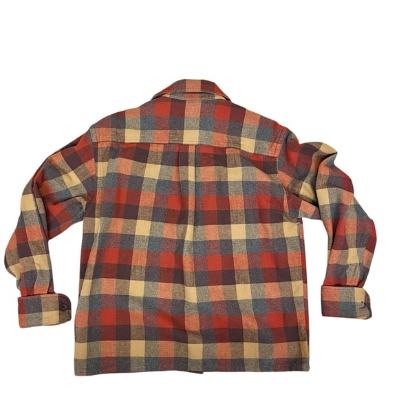 LL Bean Men's Chamois Shirt, Traditional Fit, Plaid Flannel Size Small - Picture 4 of 9